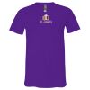 **Unisex Jersey Short-Sleeve V-Neck T-Shirt Thumbnail